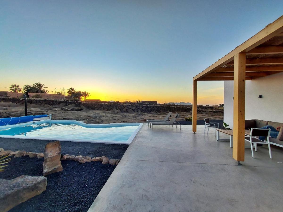 Villa Tabaiba En Lajares Con Piscina Luaran gambar
