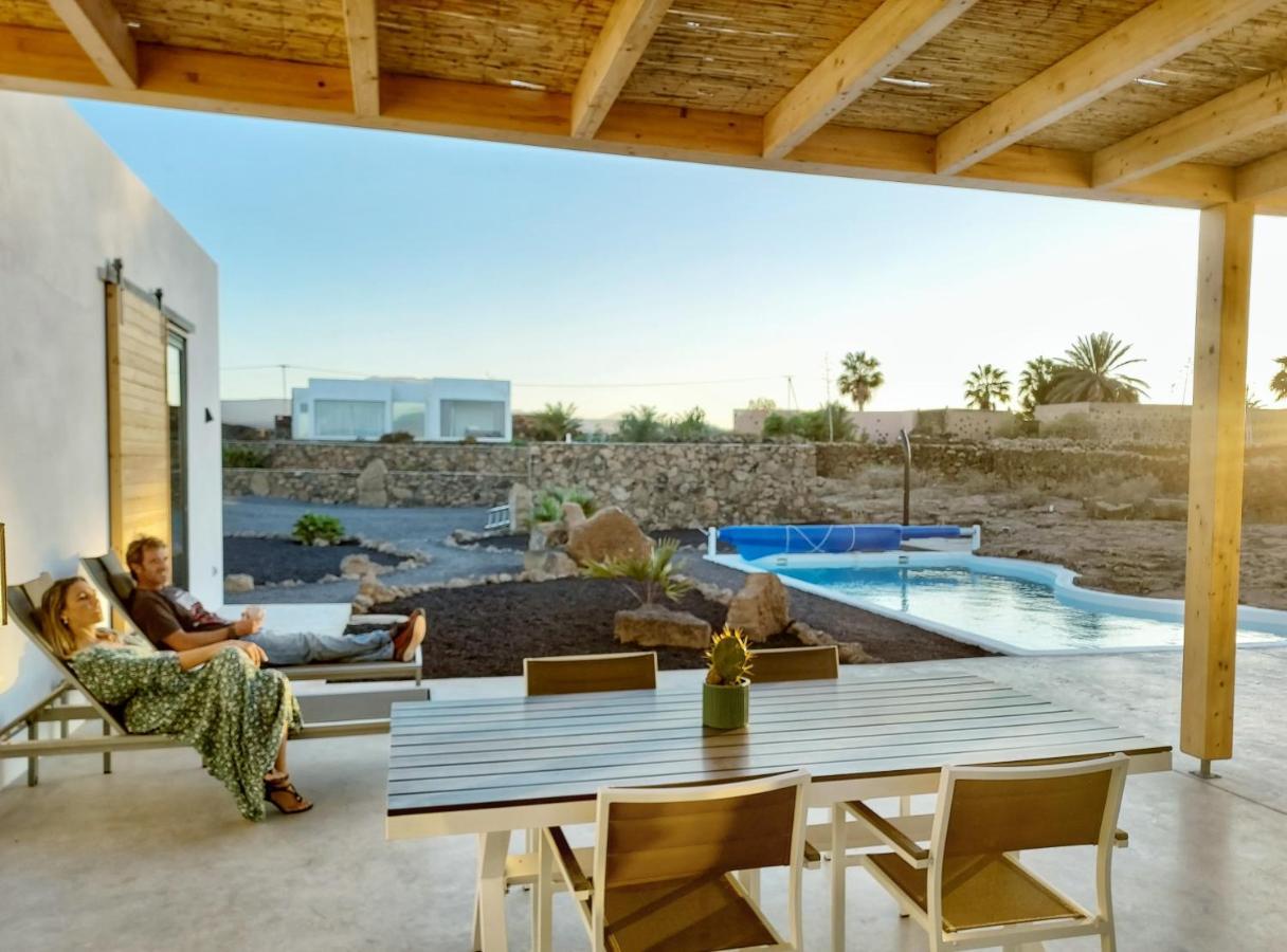 Villa Tabaiba En Lajares Con Piscina Luaran gambar