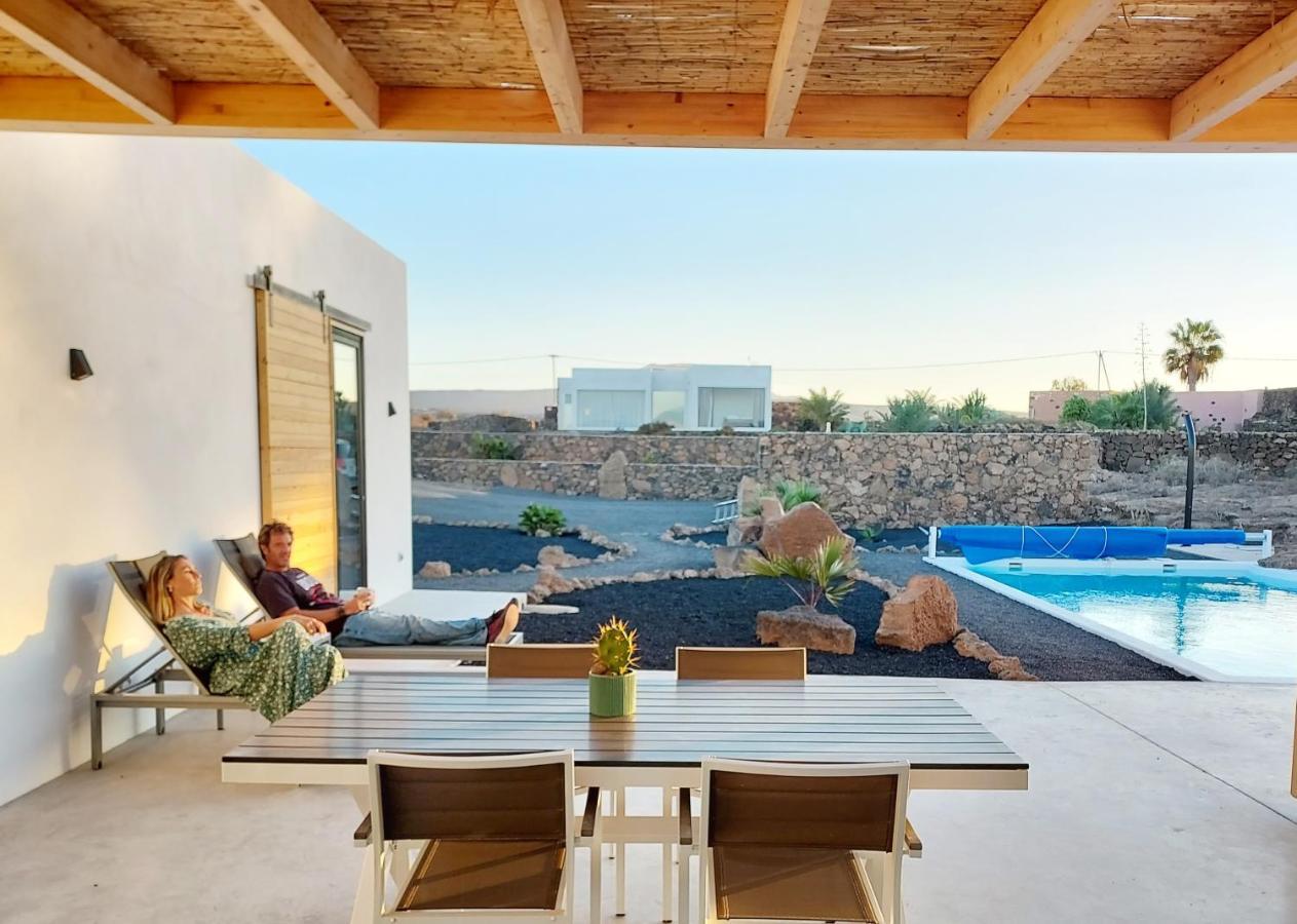 Villa Tabaiba En Lajares Con Piscina Luaran gambar