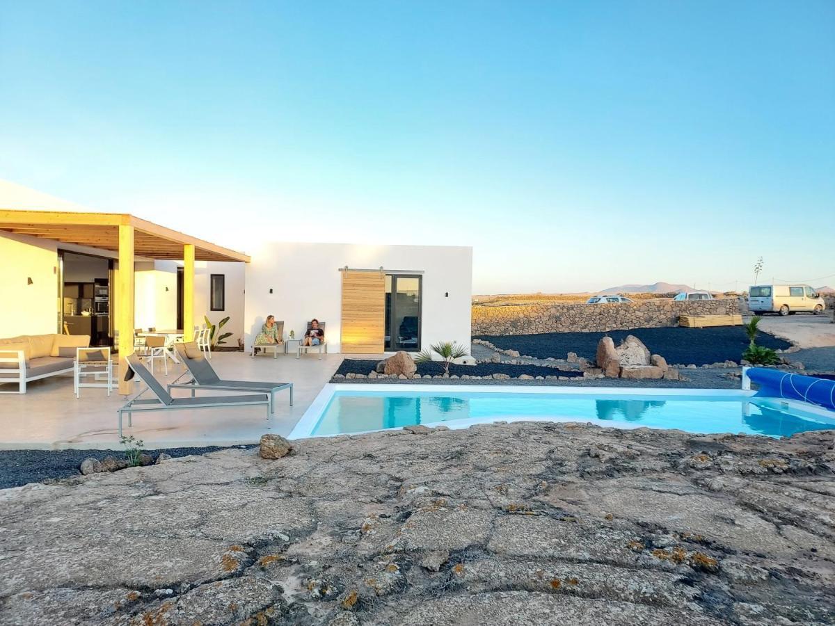 Villa Tabaiba En Lajares Con Piscina Luaran gambar
