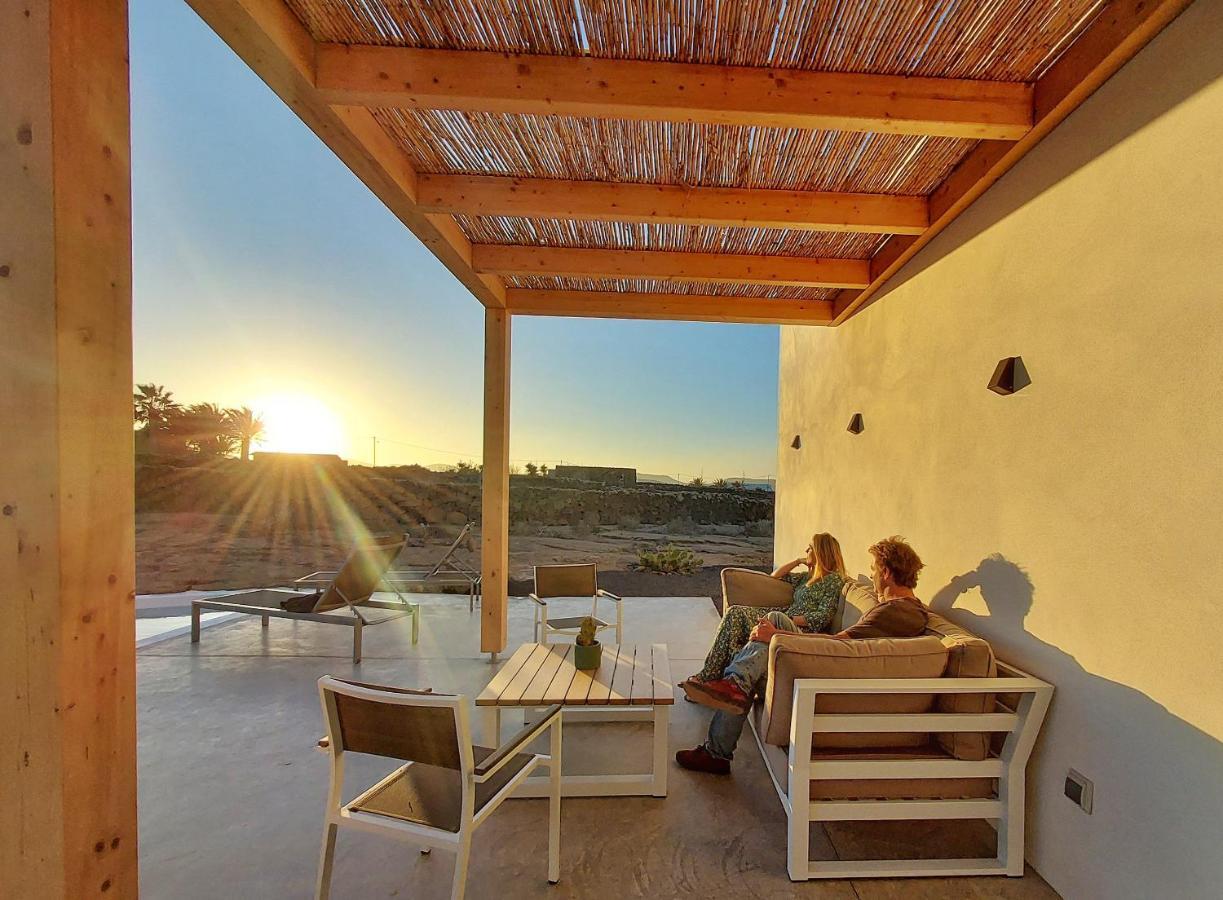 Villa Tabaiba En Lajares Con Piscina Luaran gambar